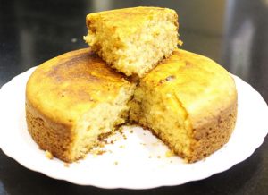 eggless mango cake